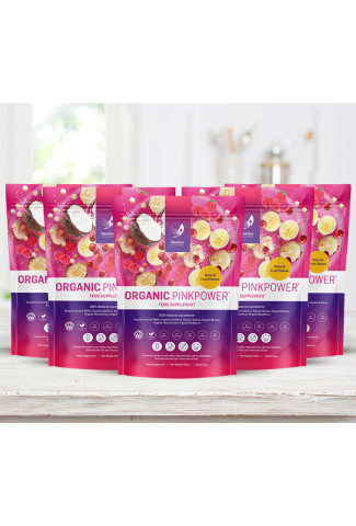 5 x Organic Pink Power - Discounted pack!